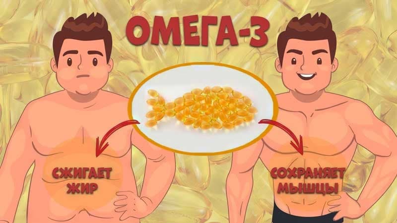 Омега-3 в помощь мышцам