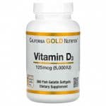 California Gold Nutrition Витамин D3 5000 МЕ